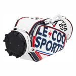 Túi Golf Lecoq Sportif QQBTJJ03 Big Logo Graphic Caddy Bag Màu Trắng