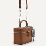 Túi Đeo Chéo Nữ Pedro Ari Boxy Shoulder Bag - Camel PW2-76390057-2 Màu Nâu