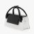 Túi Xách Tay Find Kapoor Marty Wedge Bag 22 Crinkled White Black Màu Đen Trắng