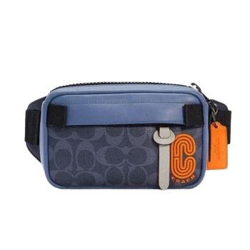 Túi Đeo Chéo Coach Mini Edge Belt Bag C2964 QBSDQ PVC Phối Màu