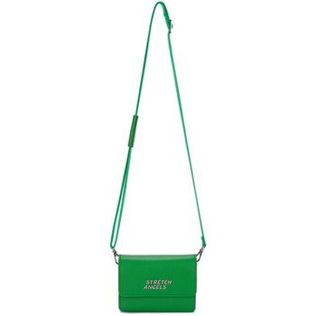 Túi Đeo Chéo Stretch Angels Mini Flap Off White SWCR00321 Màu Xanh Green