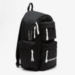 Balo Lacoste Unisex Contrast Inscription Backpack Black NH4044NZ Màu Đen