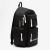 Balo Lacoste Unisex Contrast Inscription Backpack Black NH4044NZ Màu Đen