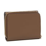 Ví Nữ Coach Small Trifold Wallet In Signature Canvas 7331 Màu Nâu