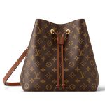 Túi Đeo Chéo Nữ Louis Vuitton LV Néonoé MM M44887 Màu Nâu Vàng