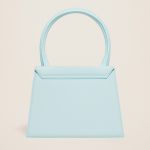 Túi Xách Jacquemus Large Signature Handbag Pale Blue 213BA003-3088-310 Màu Xanh Nhạt