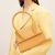 Túi Xách Jacquemus Le Grand Chiquito Large Signature Handbag Dark Yellow 213BA003-3060-290 Màu Vàng Nghệ