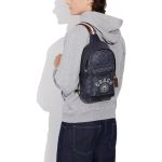 Balo Coach West Pack In Signature Canvas With Varsity Motif Cb913 Màu Xanh Đen