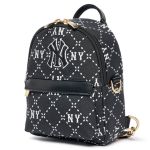 Balo Trẻ Em MLB Diamond Monogram Jacquard Mini Backpack New York Yankees 7ABKMD23N-50BKS Màu Đen