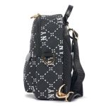 Balo Trẻ Em MLB Diamond Monogram Jacquard Mini Backpack New York Yankees 7ABKMD23N-50BKS Màu Đen
