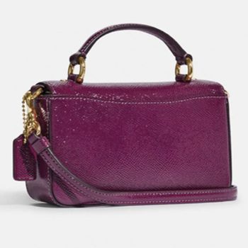 Túi Đeo Chéo Nữ Coach Mini Josie Top Handle Crossbody CE630 Màu Tím