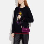 Túi Đeo Chéo Nữ Coach Mini Josie Top Handle Crossbody CE630 Màu Tím