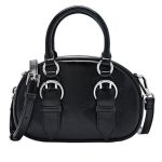 Túi Đeo Chéo Nữ Pedro Mini Buckle Handbag Black PW2-55060020 Màu Đen