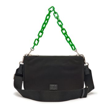 Túi Đeo Chéo MLB Nylon New York Yankees 3ACRM023N-50BKS Màu Đen