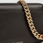 Túi Đeo Chéo Marc Jacobs The Leather The J Shoulder Bag Màu Đen