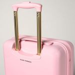 Vali Chiara Ferragni Logomania Hardshell Suitcase Màu Hồng Size Cabin