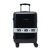 Vali Chiara Ferragni Logomania Hardshell Suitcase Màu Đen Size Cabin