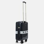 Vali Chiara Ferragni Logomania Hardshell Suitcase Màu Đen Size Cabin