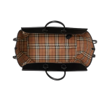 Túi Xách Du Lịch Burberry Men's Check Wool Cashmere Society Holdall Phối Màu