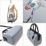 Túi Xách Nữ Coach Villains The Little Mermaid Rowan Ursula 2way Satchel Boston Bag Màu Xanh Đen