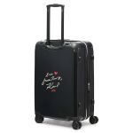 Vali Karl Lagerfeld Women's Black Karl & Kat Hardside Spinner Màu Đen Size 24