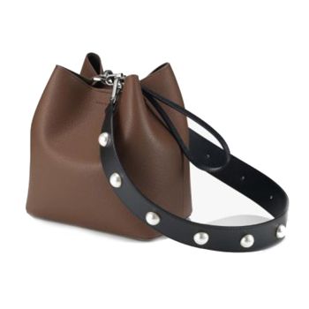 Túi Đeo Chéo Nữ Find Kapoor Pingo Bag 20 Basic Pearl Edition Line Set FBPG20BAABW Màu Nâu