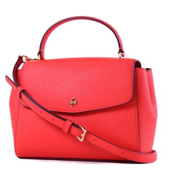 Túi Xách Tory Burch Emerson Anti-Scratch Flip Handle Màu Đỏ