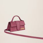 Túi Xách Jacquemus Le Bambino Mini Suede Bag Purple Size 18 Màu Đỏ Tía