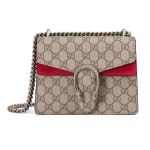 Túi Đeo Chéo Gucci Dionysus GG Supreme Mini Bag Màu Đỏ Size 20