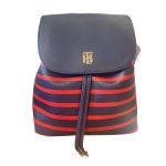 Balo Tommy Hilfiger Backpack Màu Xanh Navy Size 22