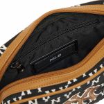 Túi Đeo Chéo Trẻ Em MLB Jacquard Monogram New York Yankees 7ACRM023N-50BKS Màu Đen