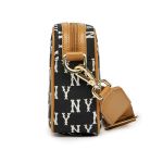 Túi Đeo Chéo Trẻ Em MLB Jacquard Monogram New York Yankees 7ACRM023N-50BKS Màu Đen