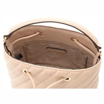 Túi Đeo Chéo Michael Kors MK 2way Chain Shoulder 35T0GU2C0U Leather Màu Be