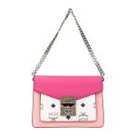 Túi Đeo Chéo MCM Women Leather Fuchsia Pink Handbags MWRAAPA06QJ Màu Hồng