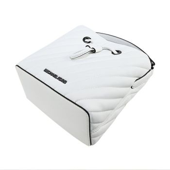 Túi Đeo Chéo Michael Kors MK Bucket Suri 35T0SU2C0U Màu Trắng Xích Bạc