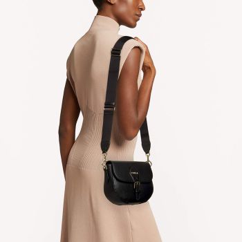 Túi Đeo Chéo Furla Urania Crossbody Mini Nero Màu Đen