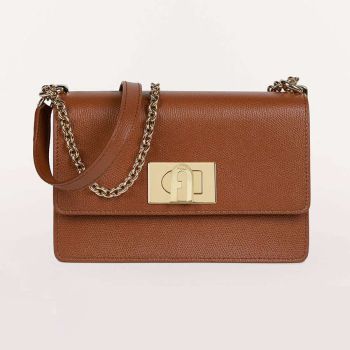 Túi Đeo Chéo Furla 1927 Crossbody Mini Cognac H Màu Nâu