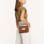 Túi Đeo Chéo Furla 1927 Crossbody Mini Cognac H Màu Nâu