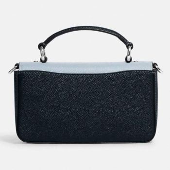 Túi Đeo Chéo Coach Mini Josie Top Handle Crossbody In Colorblock Phối Màu Xanh Đen