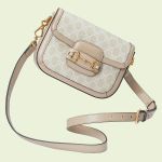 Túi Đeo Chéo Gucci Horsebit 1955 GG Mini Bag 658574 UULAG 9682 Màu Begie