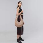 Túi Xách Chautfifth Raindrop (Da Thật) Màu Kem