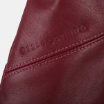 Túi Xách Chautfifth Raindrop (Da Thật) Màu Đỏ