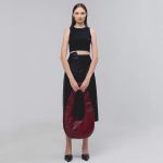 Túi Xách Chautfifth Raindrop (Da Thật) Màu Đỏ