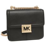 Túi Đeo Chéo Michael Kors MK Sonia Small Square Shoulder Crossbody In Black Màu Đen