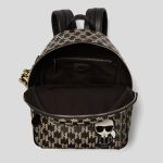 Balo Karl Lagerfeld K/Ikonik Monogram Backpack Màu Đen