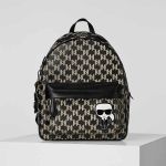 Balo Karl Lagerfeld K/Ikonik Monogram Backpack Màu Đen