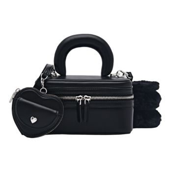 Túi Đeo Chéo Nữ Pedro Melody Shoulder Bag with Double Pouch PW2-75210137 Màu Đen