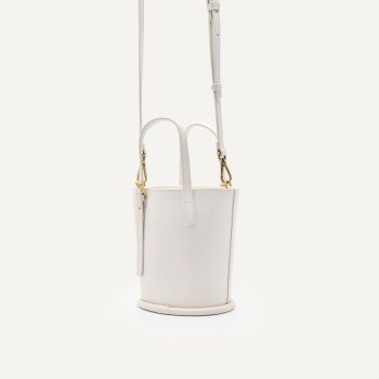 Túi Xách Pedro Duvall Mini Bucket Bag PW2-15060011 Màu Trắng