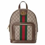 Balo Gucci Small Ophidia GG Supreme Backpack Màu Nâu