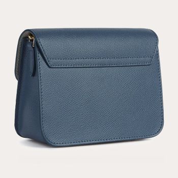 Túi Đeo Chéo FurlaBorsa Metropolis Mini Ares Màu Xanh Denim